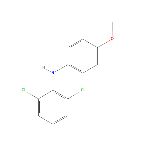 2,6-dichloro-N-(4-methoxyphenyl)aniline (CAS: 30124-19-7) - Related Chemical Product