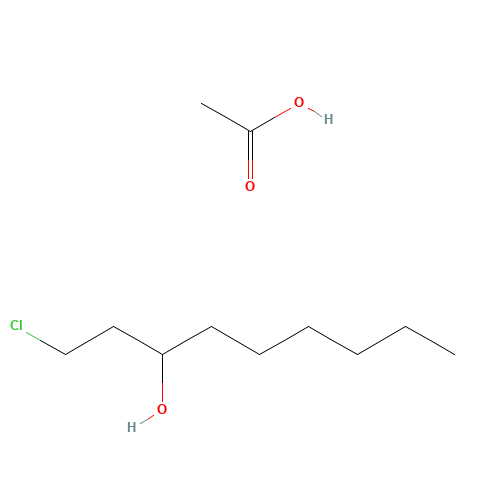 acetic acid;1-chlorononan-3-ol (CAS: 54691-32-6) - Related Chemical Product