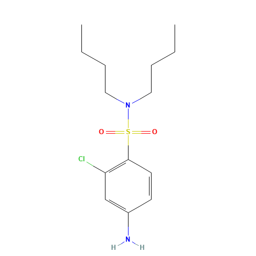 4-amino-N,N-dibutyl-2-chlorobenzenesulfonamide (CAS: 32529-22-9) - Related Chemical Product