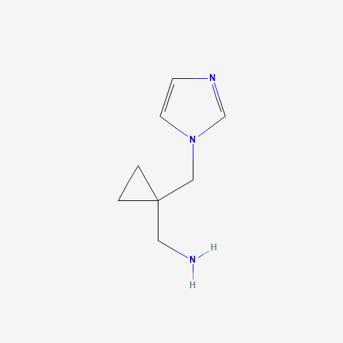 [1-(imidazol-1-ylmethyl)cyclopropyl]methanamine (CAS: 877204-21-2) - Related Chemical Product