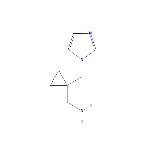 [1-(imidazol-1-ylmethyl)cyclopropyl]methanamine (CAS: 877204-21-2) - Related Chemical Product