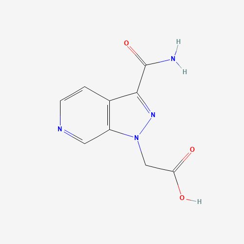 2-(3-carbamoylpyrazolo[3,4-c]pyridin-1-yl)acetic acid (CAS: 1386457-67-5) - Related Chemical Product