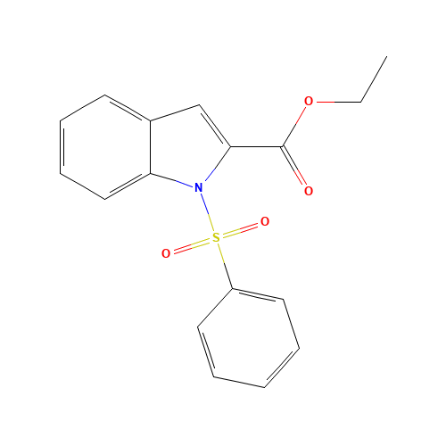 ethyl 1-(benzenesulfonyl)indole-2-carboxylate (CAS: 40899-92-1) - Related Chemical Product