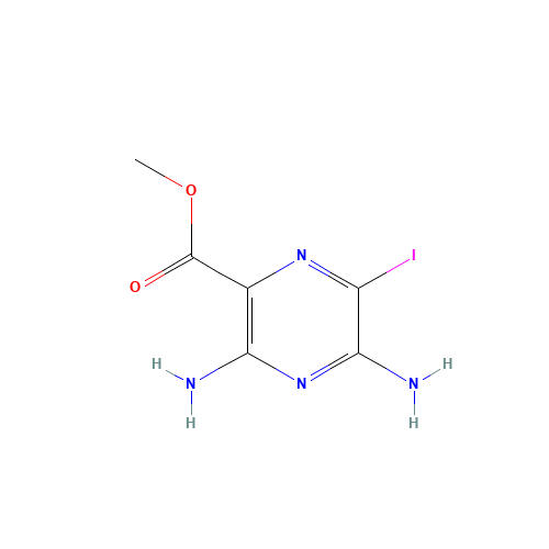 methyl 3,5-diamino-6-iodopyrazine-2-carboxylate (CAS: 1458-02-2) - Related Chemical Product