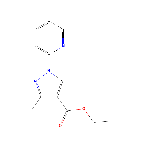 ethyl 3-methyl-1-pyridin-2-ylpyrazole-4-carboxylate (CAS: 342023-89-6) - Related Chemical Product