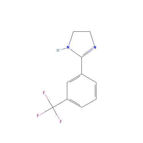 2-[3-(trifluoromethyl)phenyl]-4,5-dihydro-1H-imidazole (CAS: 27423-84-3) - Related Chemical Product