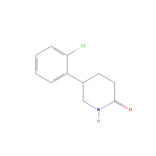 5-(2-chlorophenyl)piperidin-2-one (CAS: 87922-77-8) - Related Chemical Product