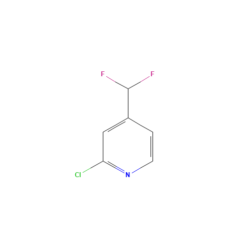 2-chloro-4-(difluoromethyl)pyridine (CAS: 1204296-03-6) - Related Chemical Product