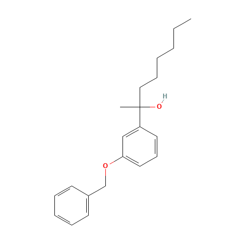 2-(3-phenylmethoxyphenyl)octan-2-ol (CAS: 84533-97-1) - Related Chemical Product