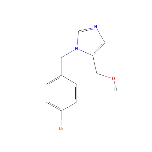 [3-[(4-bromophenyl)methyl]imidazol-4-yl]methanol (CAS: 220364-22-7) - Related Chemical Product