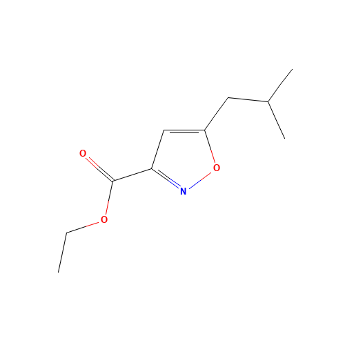 ethyl 5-(2-methylpropyl)-1,2-oxazole-3-carboxylate (CAS: 110578-27-3) - Related Chemical Product