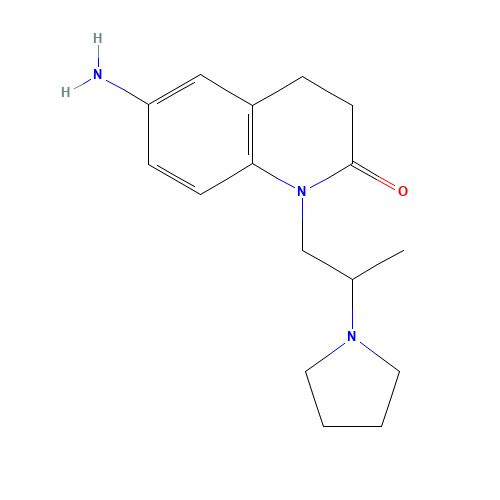 6-amino-1-(2-pyrrolidin-1-ylpropyl)-3,4-dihydroquinolin-2-one (CAS: 1063406-79-0) - Related Chemical Product