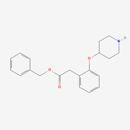 benzyl 2-(2-piperidin-4-yloxyphenyl)acetate (CAS: 1443208-24-9) - Related Chemical Product