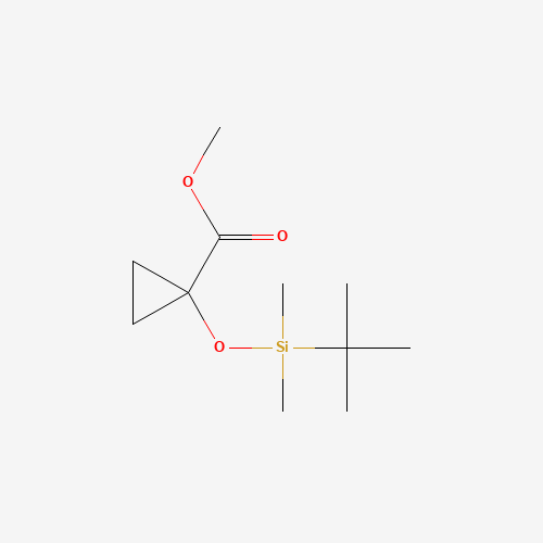 methyl 1-[tert-butyl(dimethyl)silyl]oxycyclopropane-1-carboxylate (CAS: 90660-08-5) - Related Chemical Product