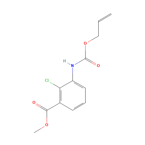 methyl 2-chloro-3-(prop-2-enoxycarbonylamino)benzoate (CAS: 1195768-68-3) - Related Chemical Product