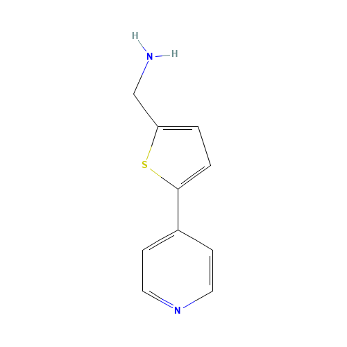 (5-pyridin-4-ylthiophen-2-yl)methanamine (CAS: 937795-98-7) - Related Chemical Product