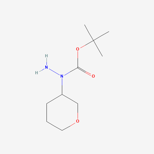 tert-butyl N-amino-N-(oxan-3-yl)carbamate (CAS: 1253115-07-9) - Related Chemical Product