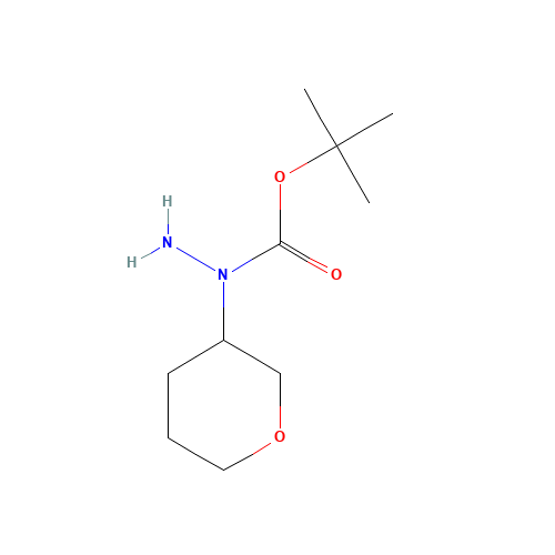 tert-butyl N-amino-N-(oxan-3-yl)carbamate (CAS: 1253115-07-9) - Related Chemical Product