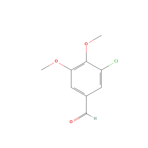 3-chloro-4,5-dimethoxybenzaldehyde (CAS: 18268-68-3) - Related Chemical Product