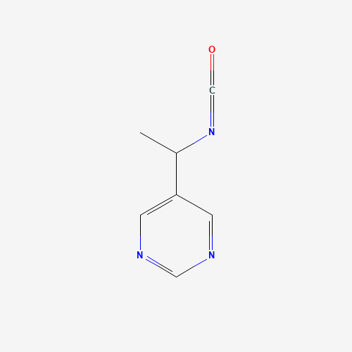 5-(1-isocyanatoethyl)pyrimidine (CAS: 179322-40-8) - Related Chemical Product