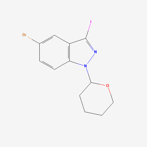 5-bromo-3-iodo-1-(oxan-2-yl)indazole (CAS: 1380917-35-0) - Related Chemical Product