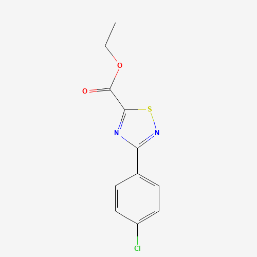 ethyl 3-(4-chlorophenyl)-1,2,4-thiadiazole-5-carboxylate (CAS: 61689-39-2) - Related Chemical Product