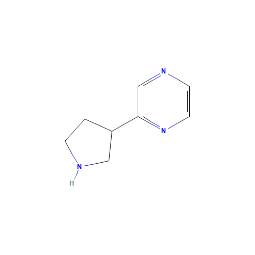2-pyrrolidin-3-ylpyrazine (CAS: 861965-58-4) - Related Chemical Product