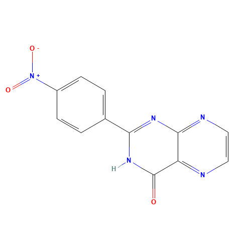 2-(4-nitrophenyl)-1H-pteridin-4-one (CAS: 155513-90-9) - Related Chemical Product