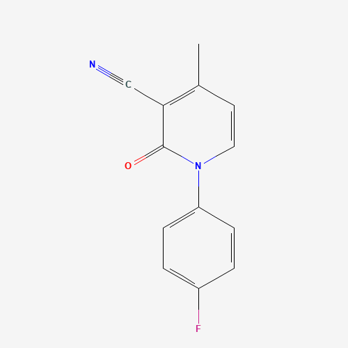 1-(4-fluorophenyl)-4-methyl-2-oxopyridine-3-carbonitrile (CAS: 1267968-10-4) - Related Chemical Product