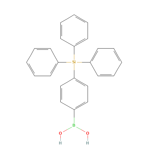 (4-triphenylsilylphenyl)boronic acid (CAS: 852475-03-7) - Related Chemical Product