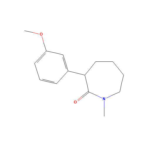 3-(3-methoxyphenyl)-1-methylazepan-2-one (CAS: 71592-43-3) - Related Chemical Product