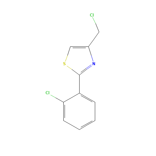 4-(chloromethyl)-2-(2-chlorophenyl)-1,3-thiazole (CAS: 588676-51-1) - Related Chemical Product