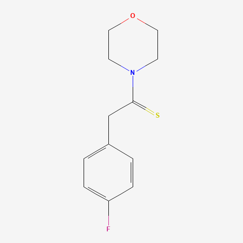 2-(4-fluorophenyl)-1-morpholin-4-ylethanethione (CAS: 107825-27-4) - Related Chemical Product