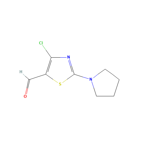 4-chloro-2-pyrrolidin-1-yl-1,3-thiazole-5-carbaldehyde (CAS: 175543-06-3) - Related Chemical Product