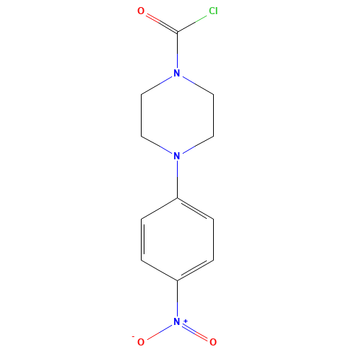 4-(4-nitrophenyl)piperazine-1-carbonyl chloride (CAS: 177489-12-2) - Related Chemical Product