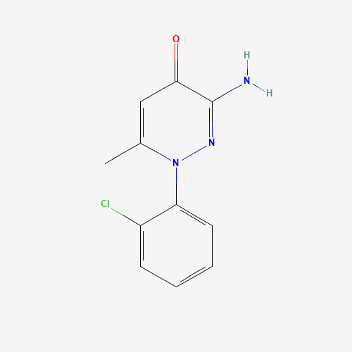 3-amino-1-(2-chlorophenyl)-6-methylpyridazin-4-one (CAS: 133221-02-0) - Related Chemical Product