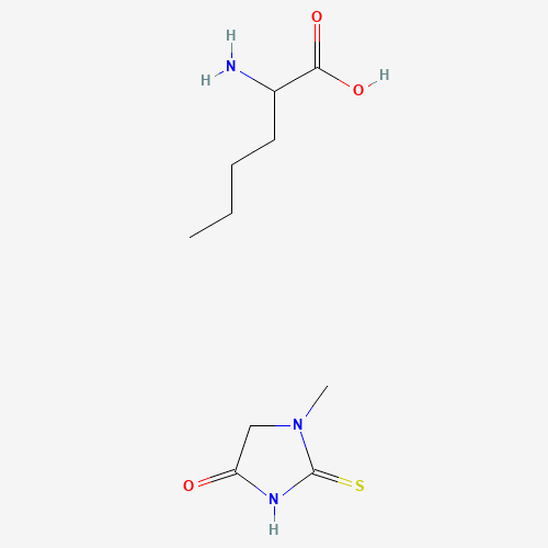 2-aminohexanoic acid;1-methyl-2-sulfanylideneimidazolidin-4-one (CAS: 104809-14-5) - Related Chemical Product