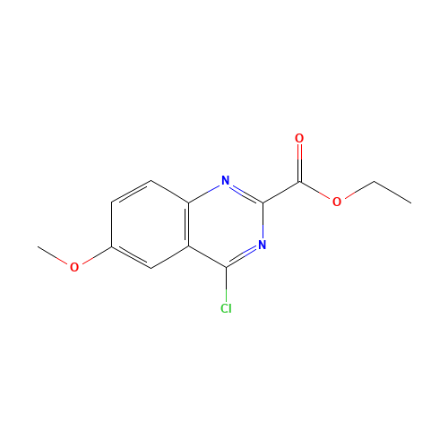 ethyl 4-chloro-6-methoxyquinazoline-2-carboxylate (CAS: 364385-74-0) - Related Chemical Product