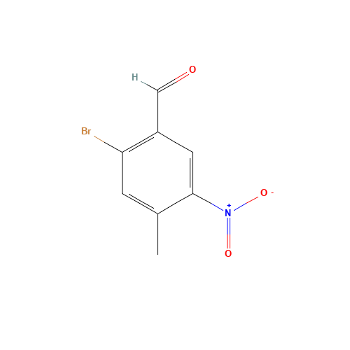 2-bromo-4-methyl-5-nitrobenzaldehyde (CAS: 159730-72-0) - Related Chemical Product