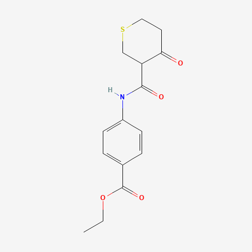 ethyl 4-[(4-oxothiane-3-carbonyl)amino]benzoate (CAS: 1151833-59-8) - Related Chemical Product