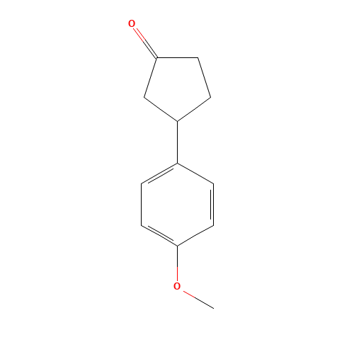 3-(4-methoxyphenyl)cyclopentan-1-one (CAS: 116526-34-2) - Related Chemical Product