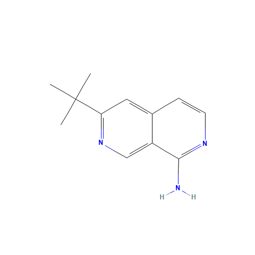 6-tert-butyl-2,7-naphthyridin-1-amine (CAS: 1352329-35-1) - Related Chemical Product