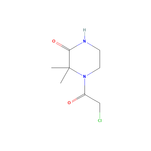 4-(2-chloroacetyl)-3,3-dimethylpiperazin-2-one (CAS: 626223-67-4) - Related Chemical Product