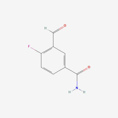 4-fluoro-3-formylbenzamide (CAS: 1005763-14-3) - Related Chemical Product