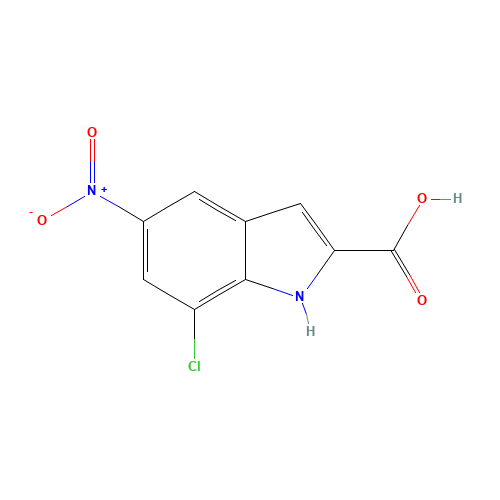 7-chloro-5-nitro-1H-indole-2-carboxylic acid (CAS: 1391602-03-1) - Related Chemical Product