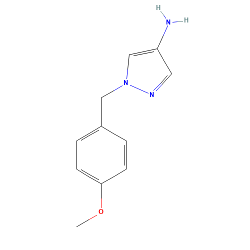 1-[(4-methoxyphenyl)methyl]pyrazol-4-amine (CAS: 1152867-10-1) - Related Chemical Product
