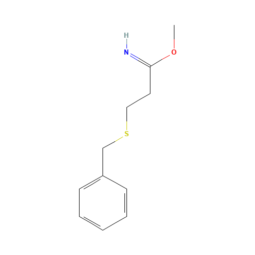 methyl 3-benzylsulfanylpropanimidate (CAS: 687985-55-3) - Related Chemical Product