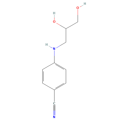 4-(2,3-dihydroxypropylamino)benzonitrile (CAS: 167364-16-1) - Related Chemical Product