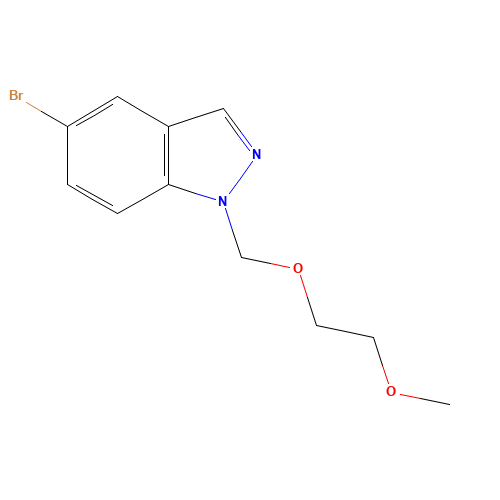 5-bromo-1-(2-methoxyethoxymethyl)indazole (CAS: 944718-33-6) - Related Chemical Product