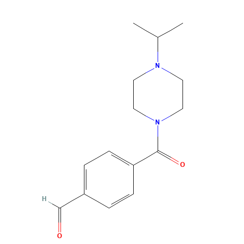 4-(4-propan-2-ylpiperazine-1-carbonyl)benzaldehyde (CAS: 686721-37-9) - Related Chemical Product